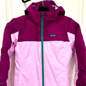 Girls Large/12 Patagonia Ski Jacket w detachable hood